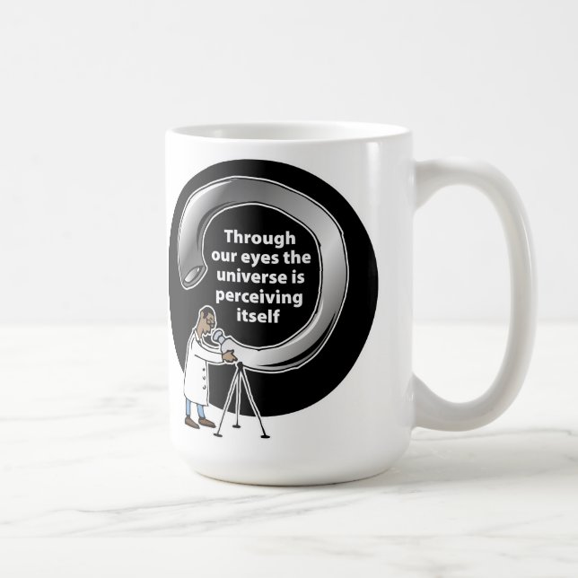 Antropisk princip kaffemugg (Höger)