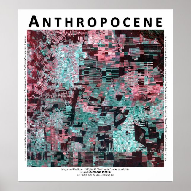 Antropocene III - Bolivias regnskog Poster (Framsidan)