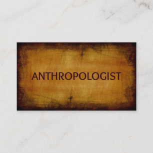 Antropolog Antique Brushed-Affärskortet Visitkort