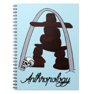 Antropologi Anteckningsbok Med Spiral