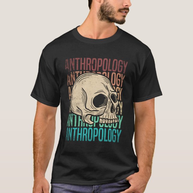 Antropologi Antropolog T Shirt (Framsida)