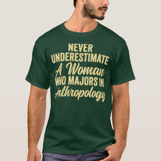 Antropologi Antropologi Offert underskattning aldr T Shirt