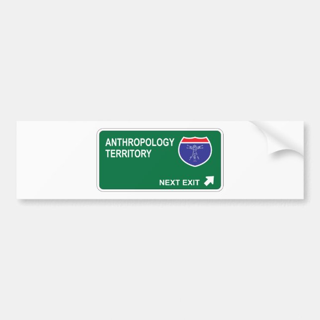 Antropologi därefter går ut bildekal (Framsidan)