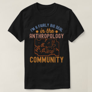 Antropologi Roligt, Antropologi Skelett T Shirt