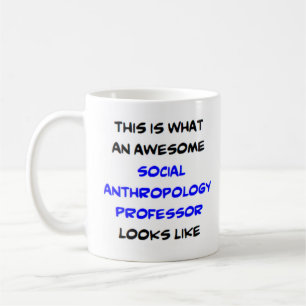 Antropologi social professor, fantastisk kaffemugg