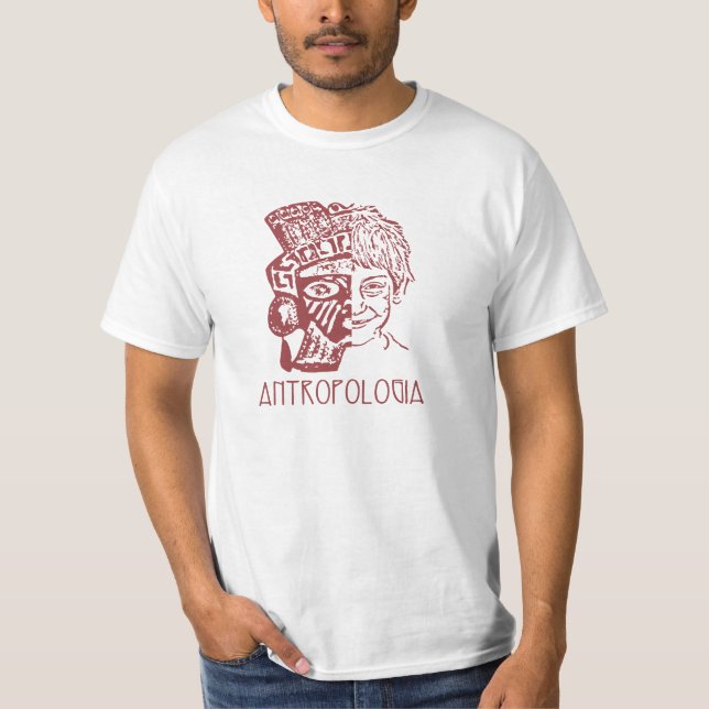 Antropologia (Masculina/frente) Tee Shirt (Framsida)