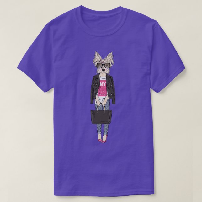 Antropomorf Hund 7 T Shirt (Design framsida)