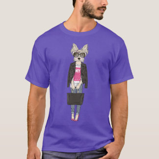 Antropomorf Hund 7 T Shirt