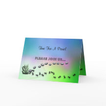 Ants går på en Picnic-inbjudan