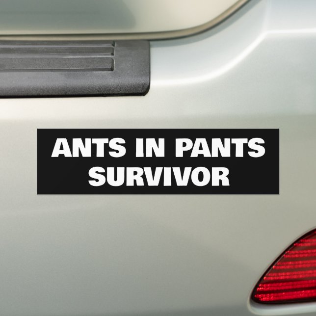 Ants in Byxor Survivor Bildekal (På Bil)
