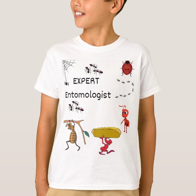 Ants T-Shirt-entomolog! Utforma insektra T Shirt (Framsida)