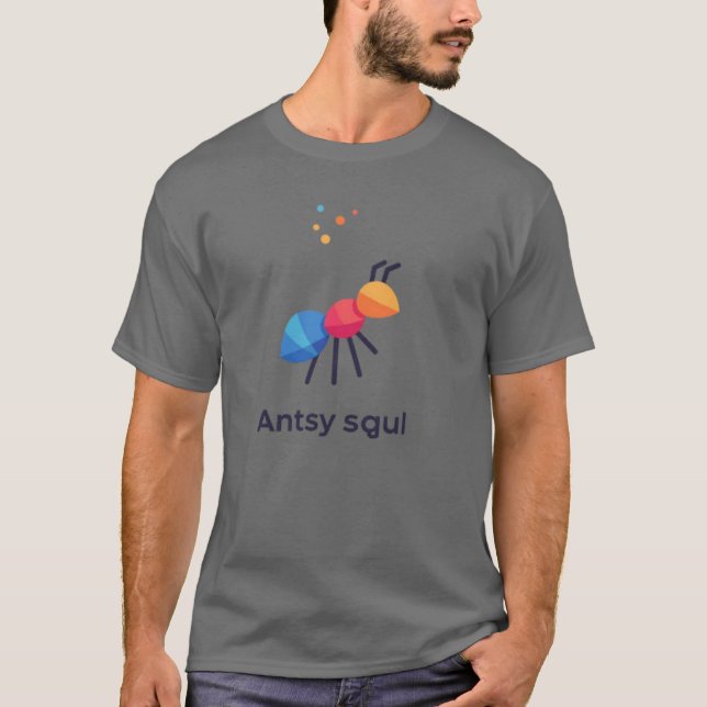 Antsy squl t shirt (Framsida)