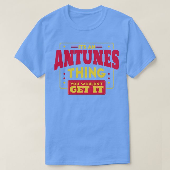 Antunes T Shirt (Design framsida)