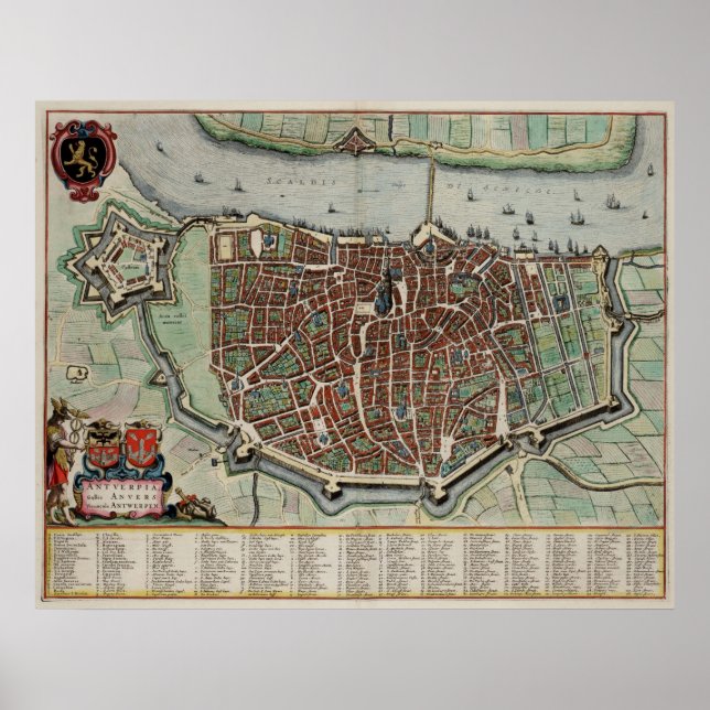 Antwerp Poster (Framsidan)