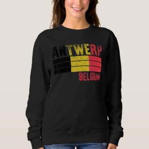 Antwerpen Belgien Flagga Belgare Män Kvinnor Barn T Shirt