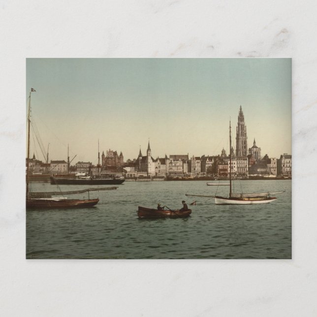 Antwerpen, Belgien Vykort (Framsida)
