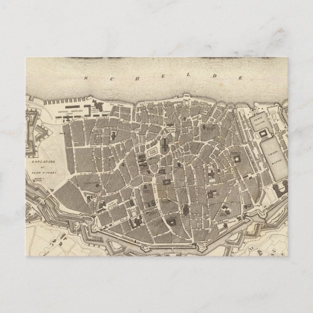 Antwerpen, Belgien Vykort (Framsida)