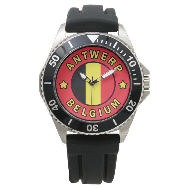 Antwerpen Belgium Armbandsur (Framsida)
