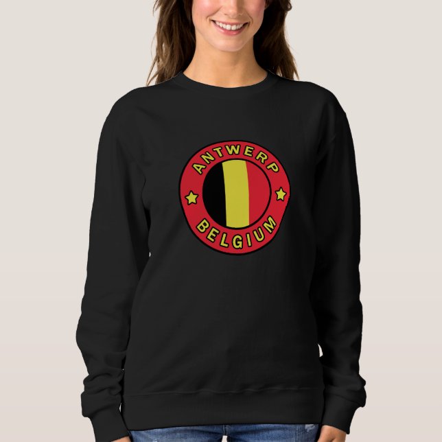 Antwerpen Belgium T Shirt (Framsida)