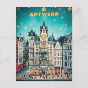 Antwerpen Belgium Travel Vykort