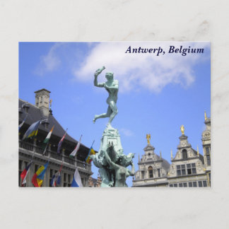 Antwerpen City Vykort