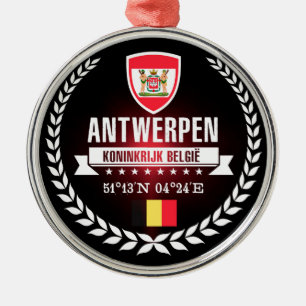 Antwerpen Julgransprydnad Metall