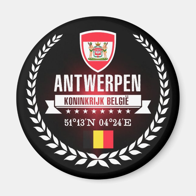 Antwerpen Magnet (Framsidan)
