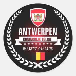 Antwerpen Runt Klistermärke