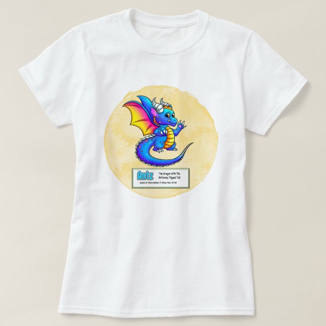 Antz Antimony Elemental T-Shirt (Design framsida)