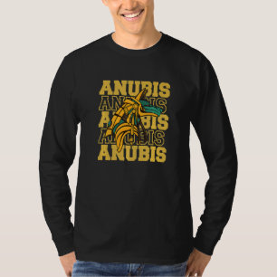 Anubis Ancient Egypten Gud Gud för Dead Pharaoh Eg T Shirt