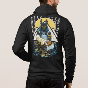 Anubis Ancient Egyptian God Illustration T Shirt