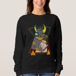 Anubis Art Anubis och Bastet Anubis Jackal Anubis T Shirt