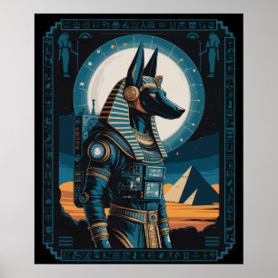 Anubis Astronaut - Afterlifs konsomiska väktare Poster