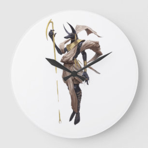 Anubis, den gamla guden av de döda stor klocka