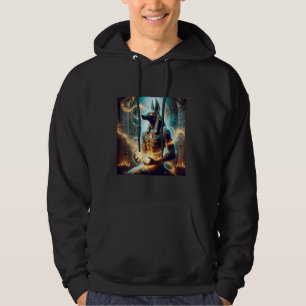 Anubis Egyptian God Myth Afterlife Död Fantasy G Hoodie