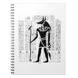 Anubis Egyptian Mythology Anteckningsbok