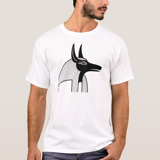 Anubis egyptierGod. T-shirt (Framsida)
