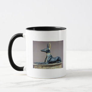 Anubis egyptisk gud av deadna från en bröstkorg mugg