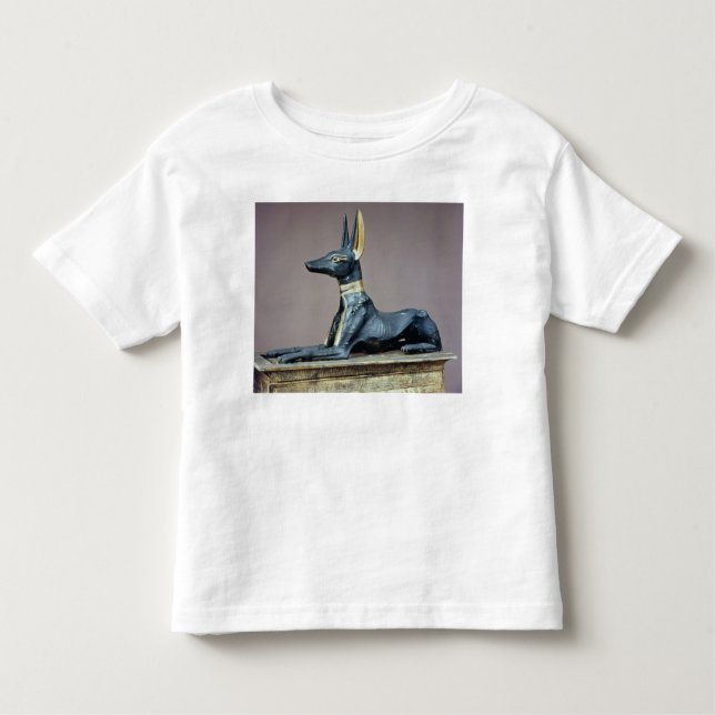 Anubis egyptisk gud av deadna från en bröstkorg t shirt (Framsida)