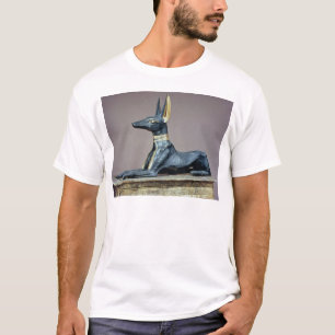 Anubis egyptisk gud av deadna från en bröstkorg tee shirt