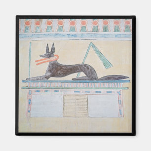 Anubis egyptisk gud av deadna magnet