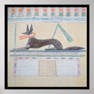Anubis egyptisk gud av deadna poster