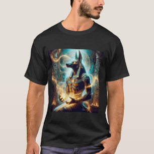 Anubis egyptisk gud myt efterliv död fantasy G T Shirt