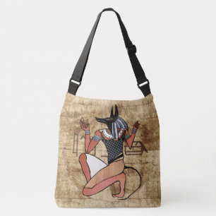 Anubis förmyndareegyptier axelväska