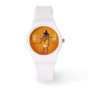 Anubis forntida egyptisk gud armbandsur