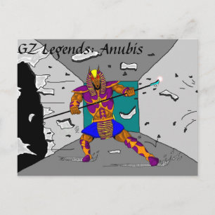 Anubis "genombrott" vykort