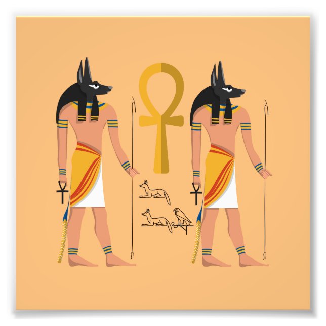 Anubis guardian of death fototryck (Framsidan)