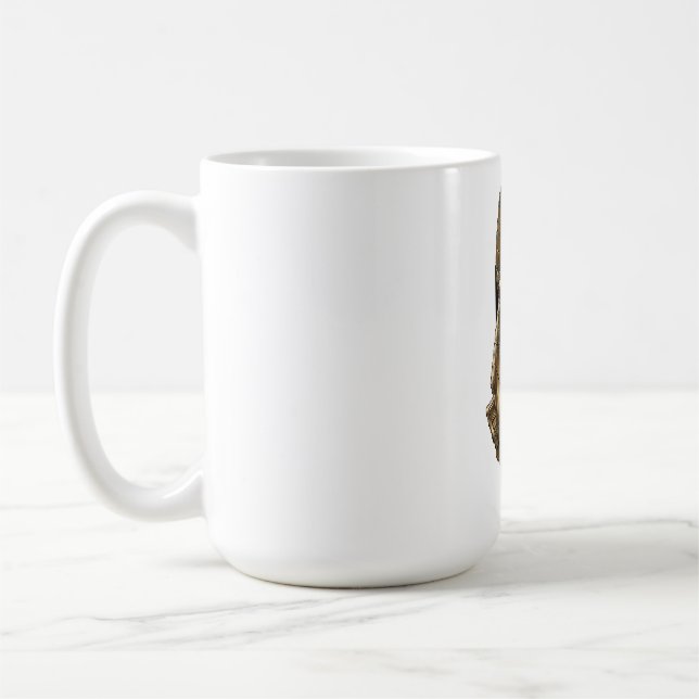 Anubis gyllene väktare kaffemugg (Vänster)