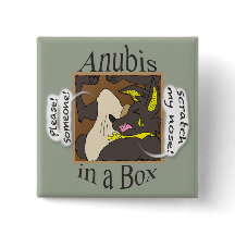 Anubis i en boxas (stängda ögon)