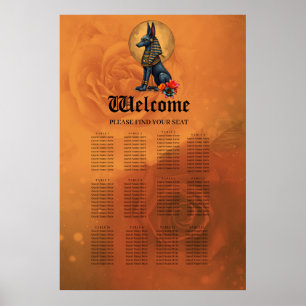 Anubis i månljuset poster